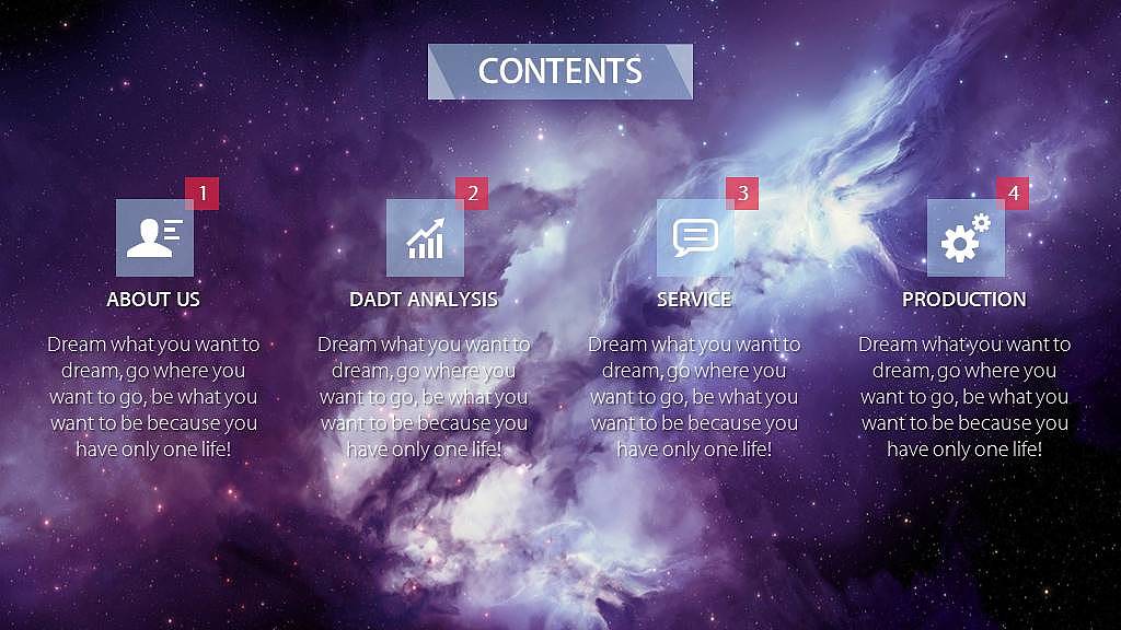 贵族紫星云图文总结汇报模板