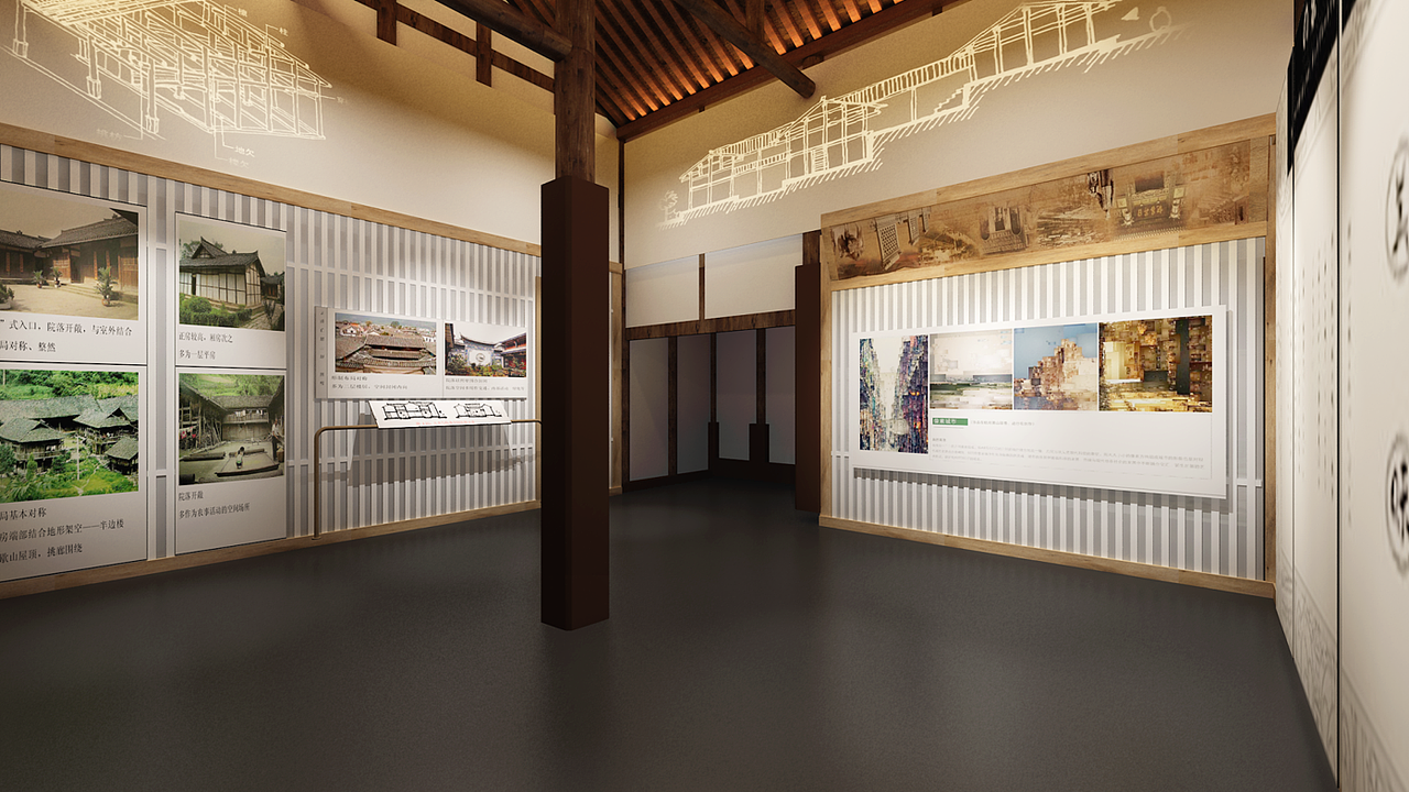 重庆巴蜀古代建筑博物馆 ——飞机方案稿