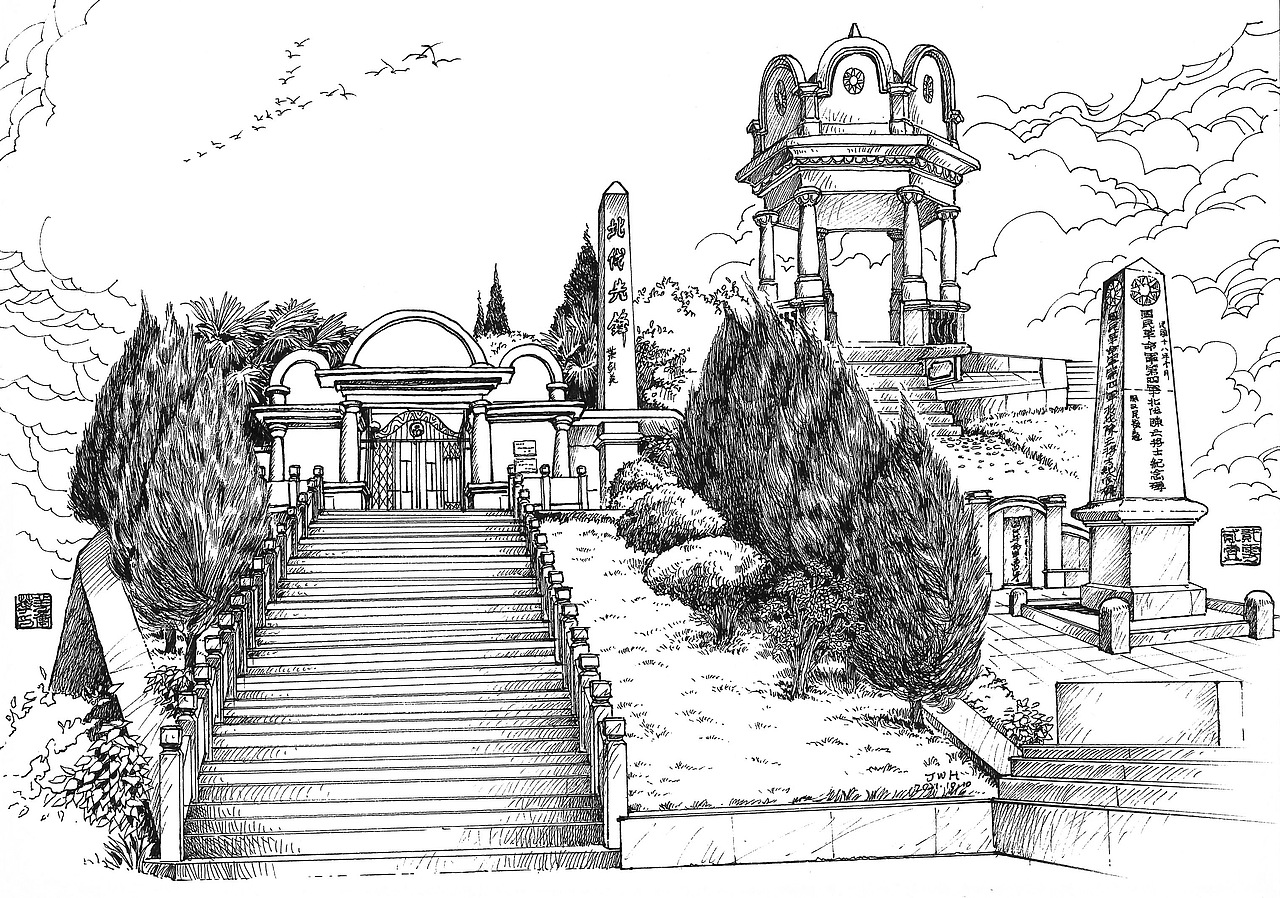 中国历史文化名镇汀泗桥镇八景（图ZMjgyNTI0NzMy） - 艺术插画 - 站酷设计师j88love原创素材 - 站酷ZCOOL