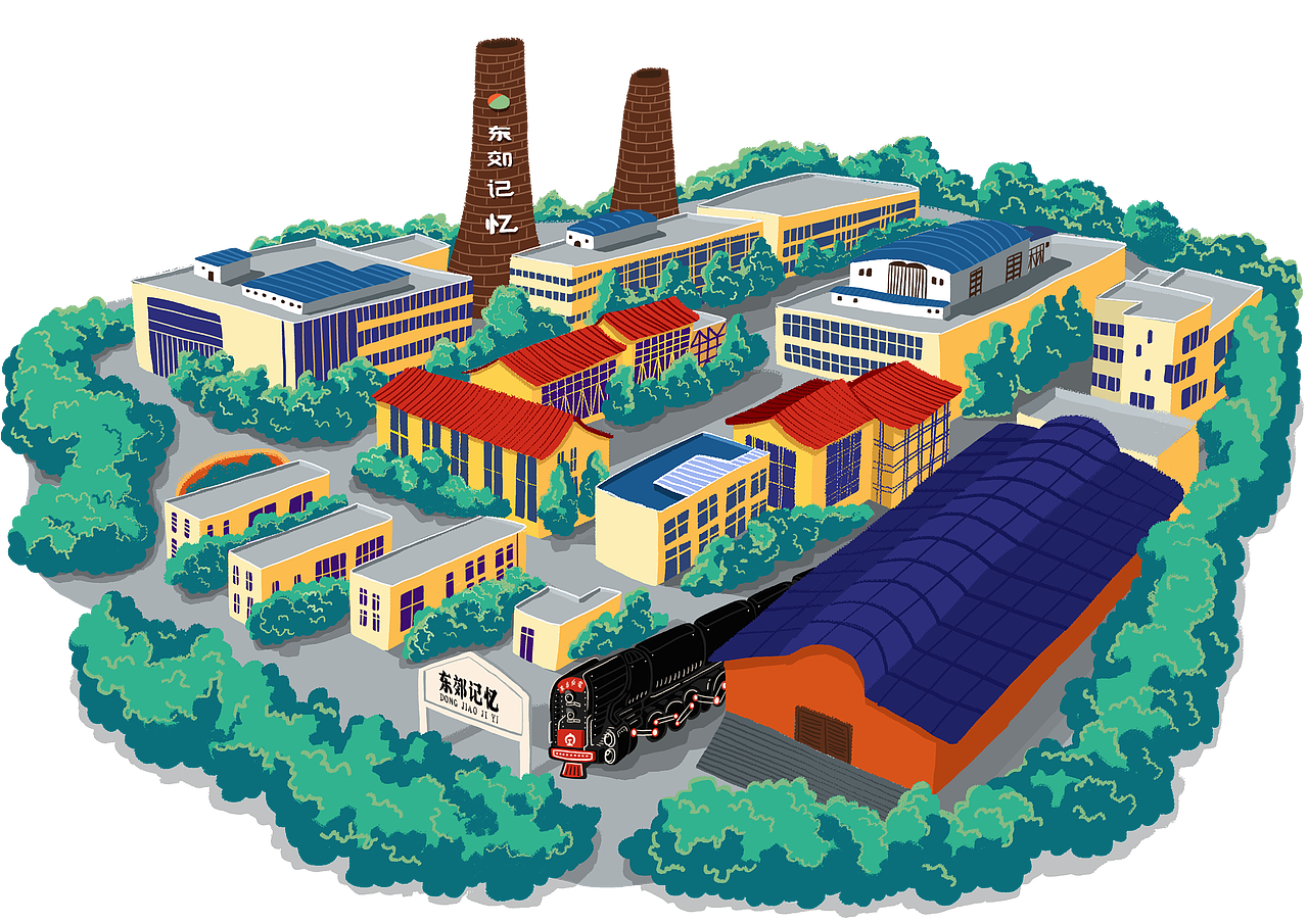 蓉城文化，潮玩地圖（圖ZMzEwNzEyNzM2） - 商業(yè)插畫 - 站酷設(shè)計(jì)師維樂探長(zhǎng)原創(chuàng)素材 - 站酷ZCOOL