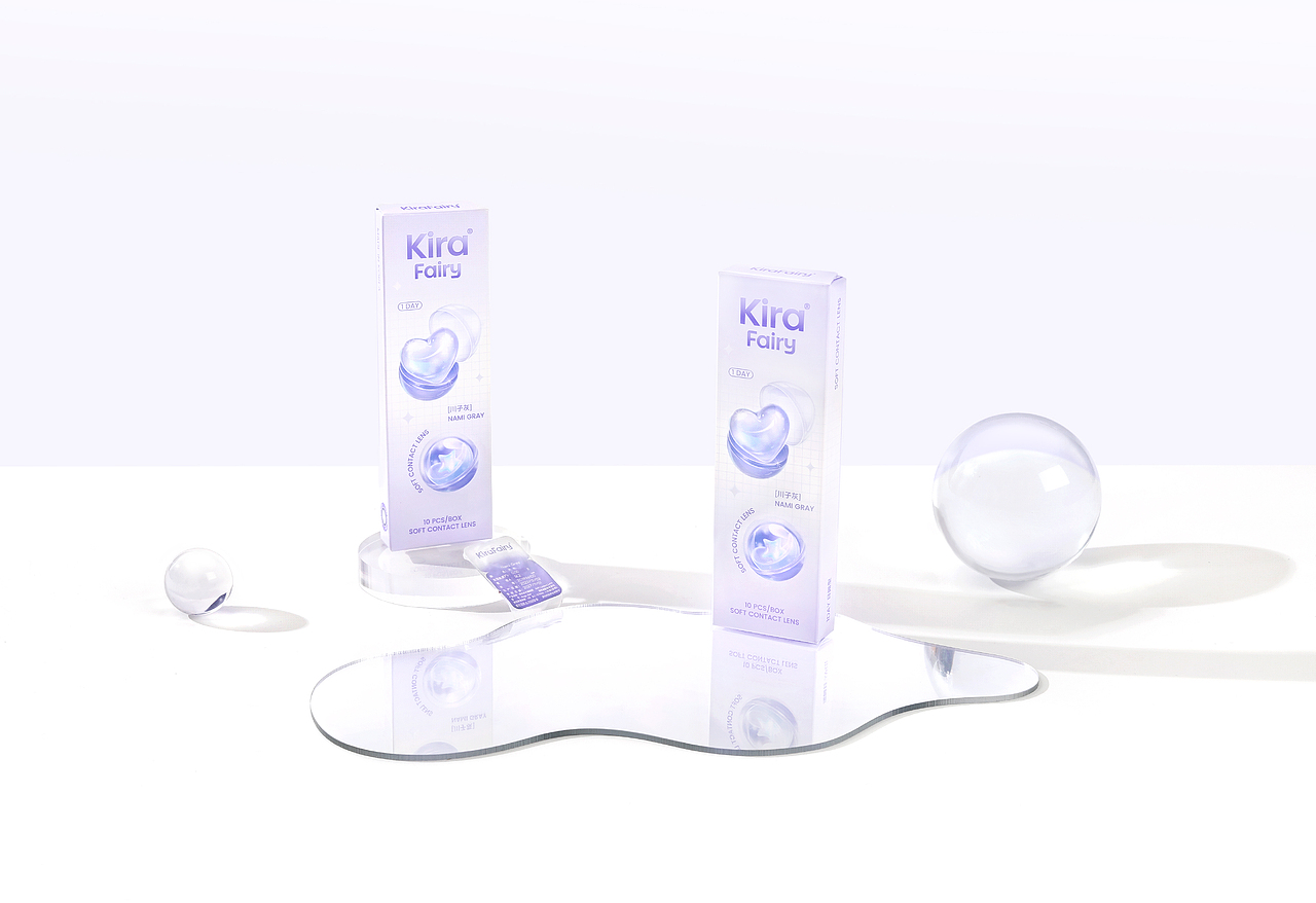 KiraFairy|美瞳品牌全案设计-探索光的梦幻表达