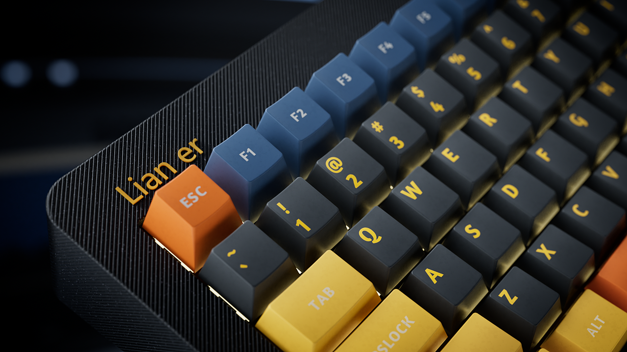 「机械键盘动画」渲染练习