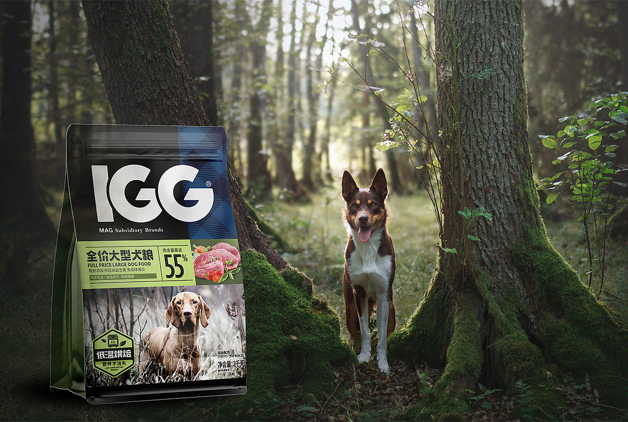 IGG包装设计宠物食品包装设计宠物包装设计