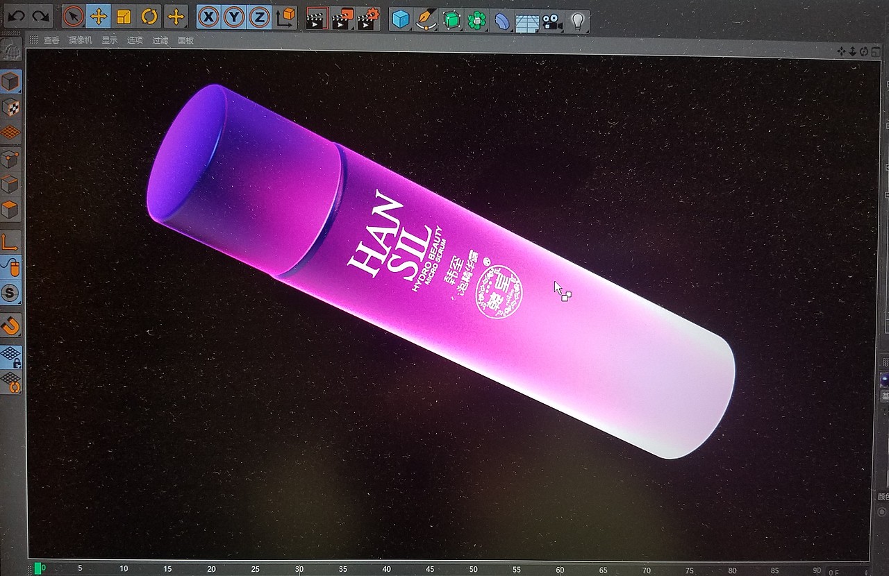 默认渲染器材质测试