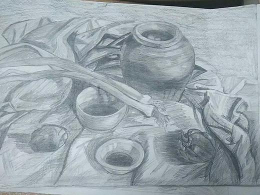 素描画