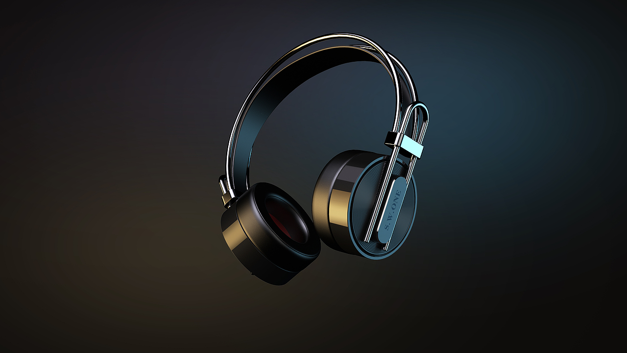 S.W.ONE头戴式耳机设计——让你倾听世界的美妙~（图ZMTc3Njk1OTQw） - 电子产品 - 站酷设计师wusc原创素材 - 站酷ZCOOL