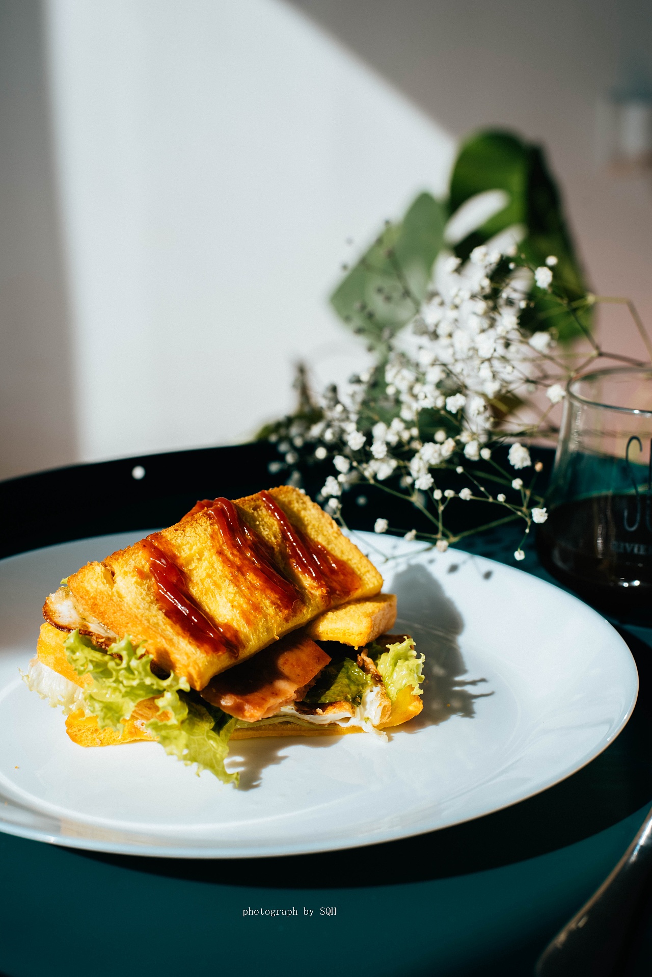 早餐-西式自制早餐三明治