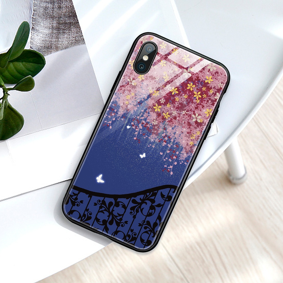 原创插画《唯美的夜晚》可授权