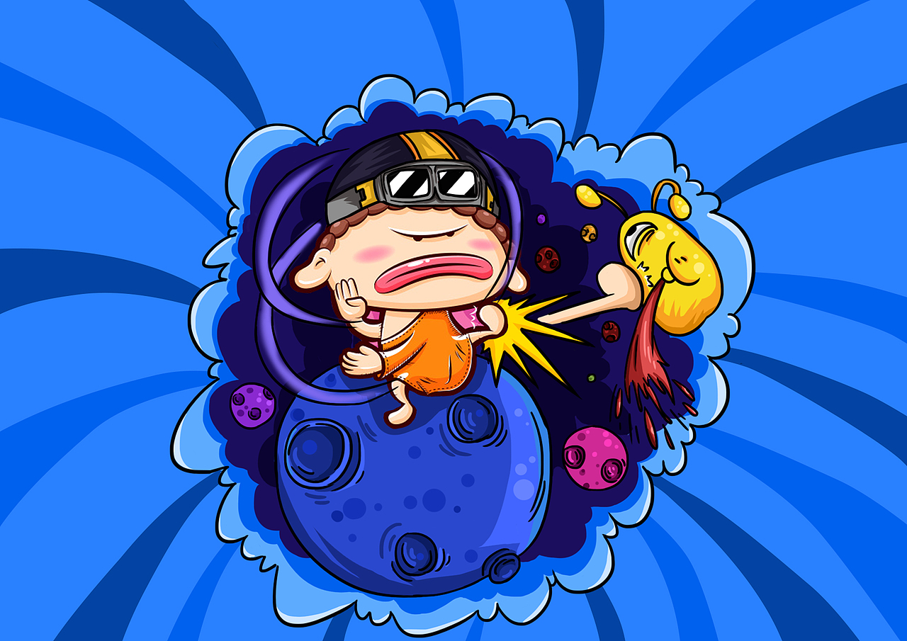 IP形象延展，潮流插画风格的帽子（图ZOTY5NjQ1Njg=） - 新锐潮流插画 - 站酷设计师设计饭儿原创素材 - 站酷ZCOOL