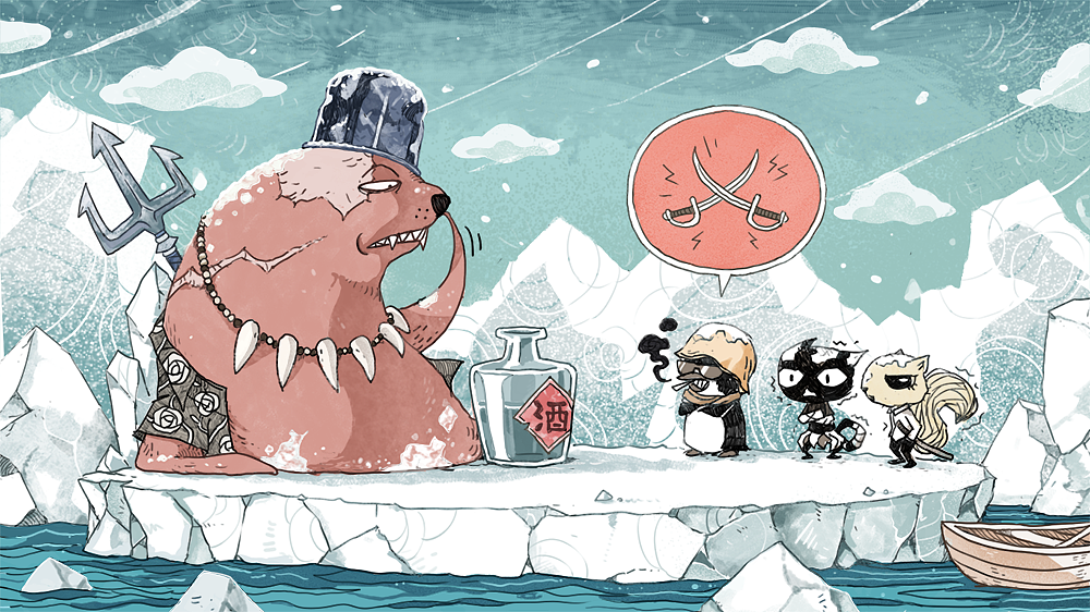 潮汐海灵（图ZMTU1MzY4Mjk2） - 创作习作 - 站酷设计师汐沥原创素材 - 站酷ZCOOL