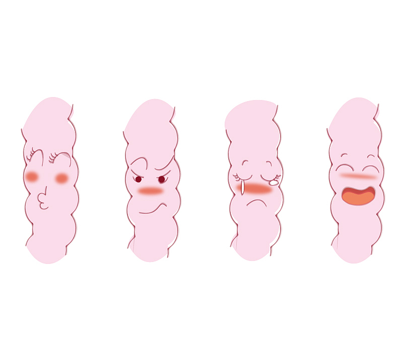 肠子的表情（图ZMTYxMTQ4MDA=） - 商业插画 - 站酷设计师yoyospapa原创素材 - 站酷ZCOOL