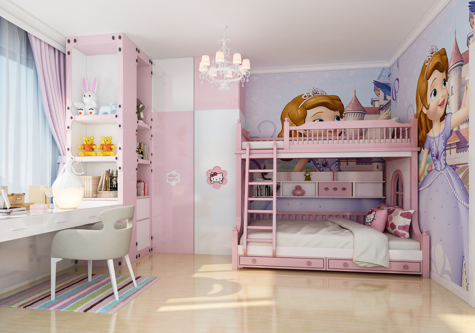 王子房 公主房 分享|空间|室内设计|室内设计盈盈 - 原创作品 - 站酷