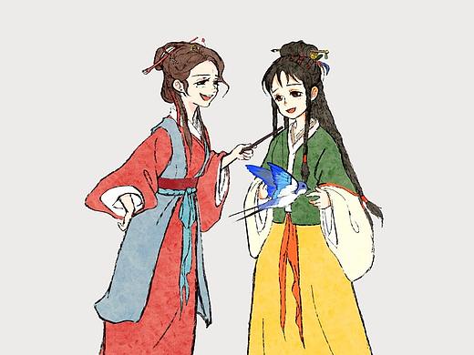 江南百景图x文俶x仇珠