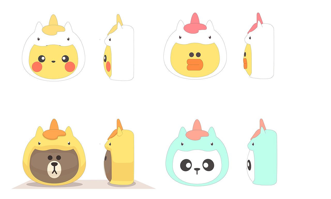 独角兽（图ZMTgzMjA2NDAw） - 其他平面 - 站酷设计师UniqueZAP原创素材 - 站酷ZCOOL