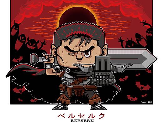 2019年第一弹！最近的几幅AI矢量插画练习