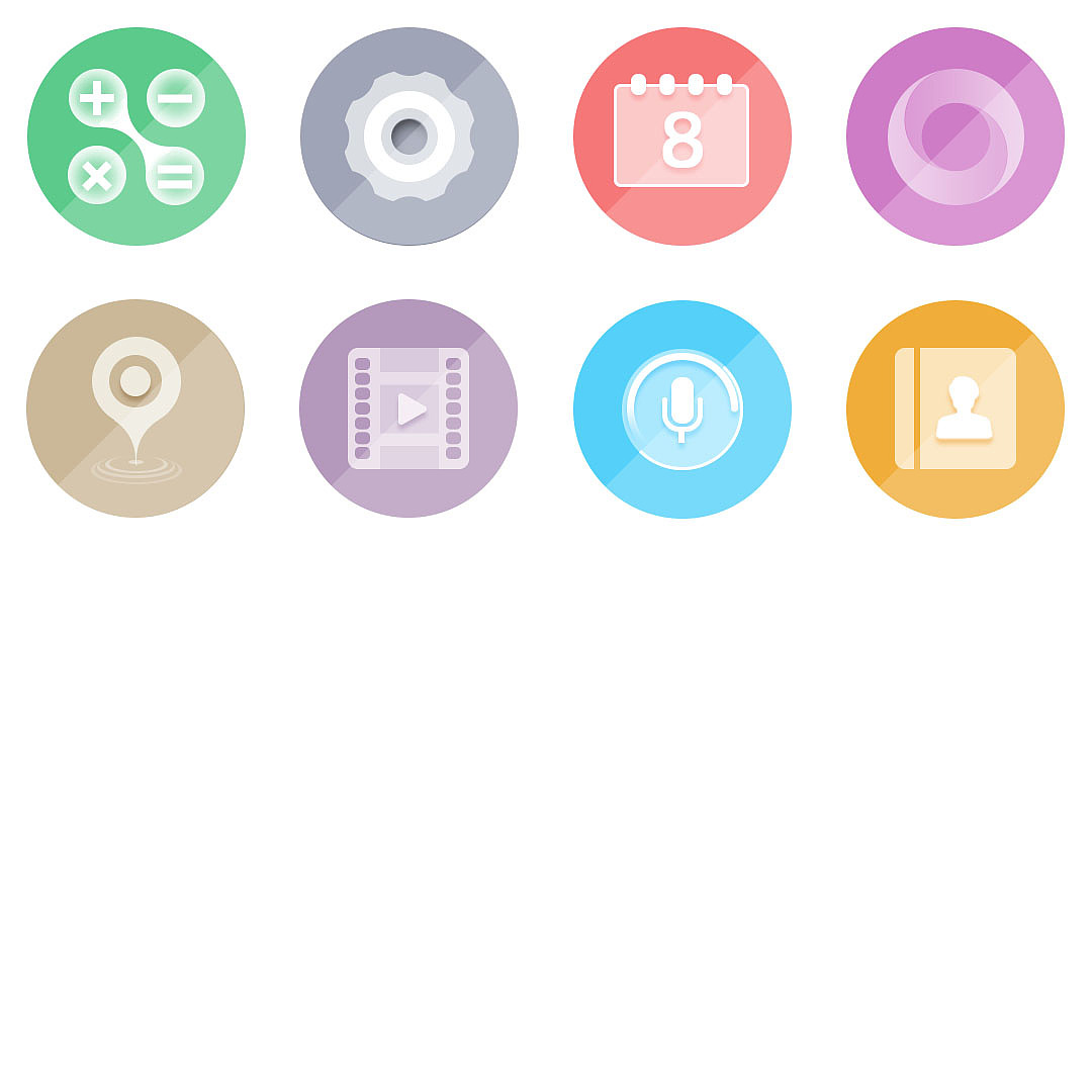 icon练习（图ZNzU1MDI0MDg=） - 图标 - 站酷设计师喵怡墨原创素材 - 站酷ZCOOL
