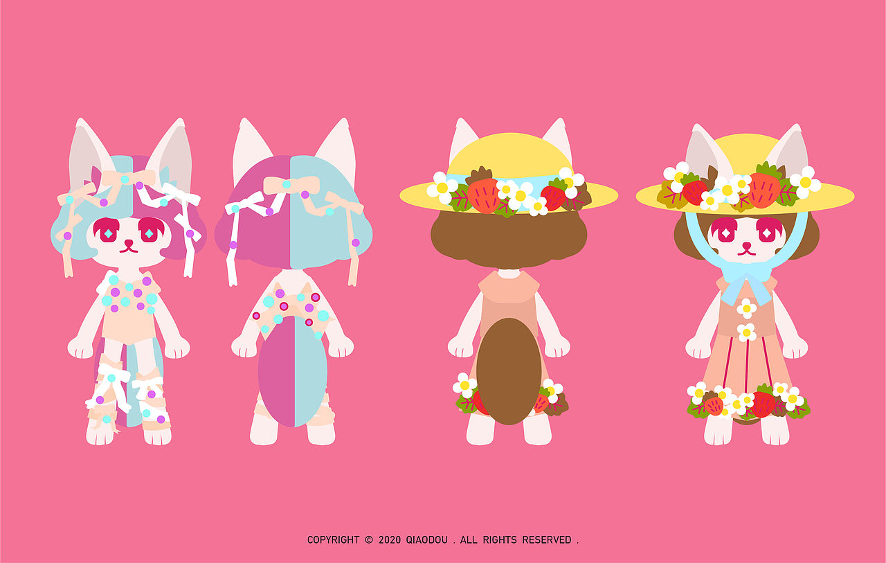 大耳狐狸可那——若来新文创形象设计（图ZMjIwODgwMDg0） - IP形象 - 站酷设计师桥豆不是麻袋原创素材 - 站酷ZCOOL