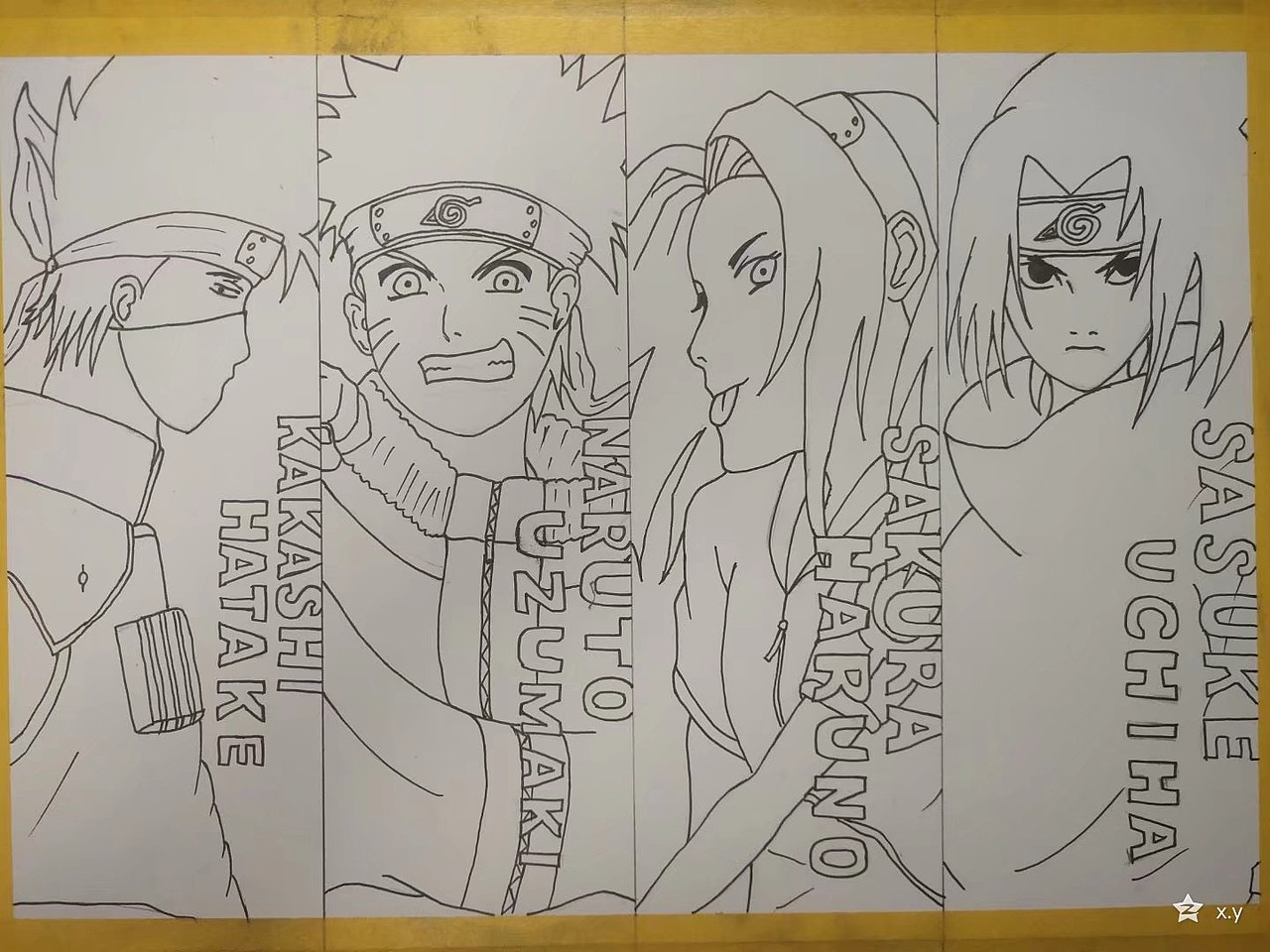 火影忍者（图ZMjI0NTAxMTAw） - 其他 - 站酷设计师邢小勇原创素材 - 站酷ZCOOL