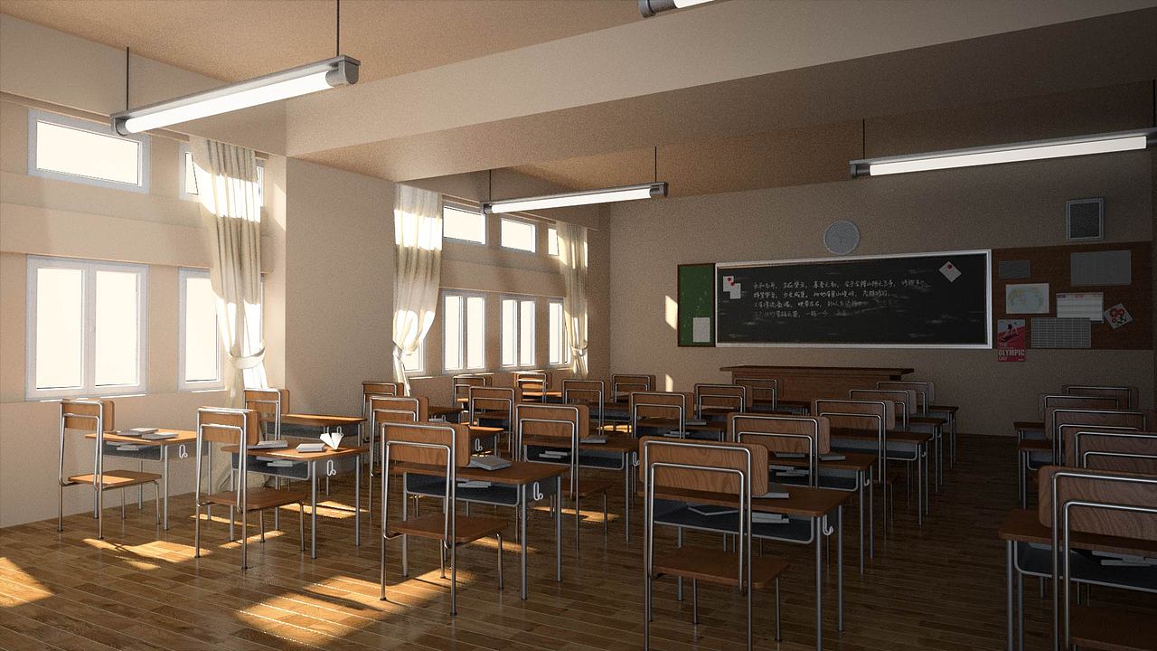 教室场景