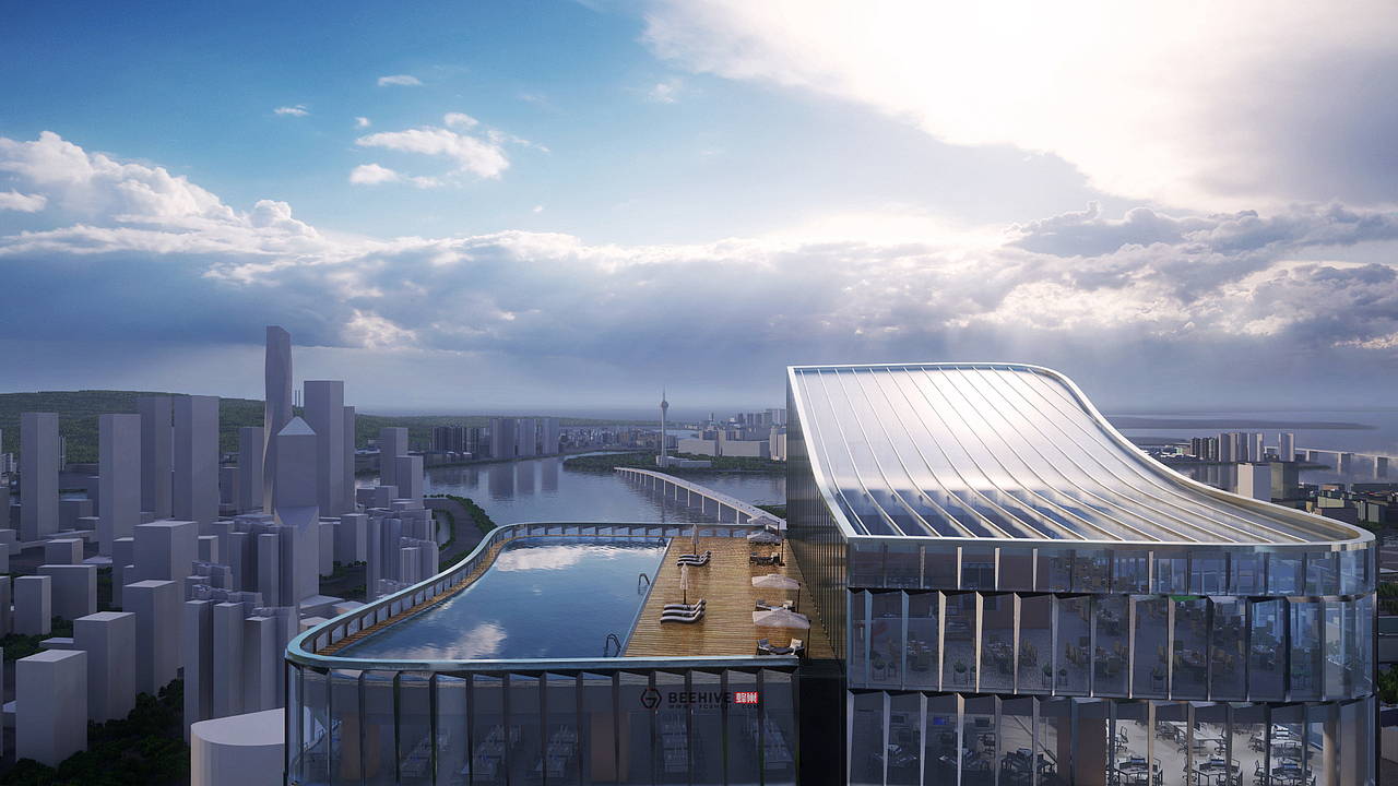 | -Aedas City- | 极速Lumion动画（图ZMjU4NjIzNDk2） - 建筑/空间 - 站酷设计师BEEHIVE_唐原创素材 - 站酷ZCOOL