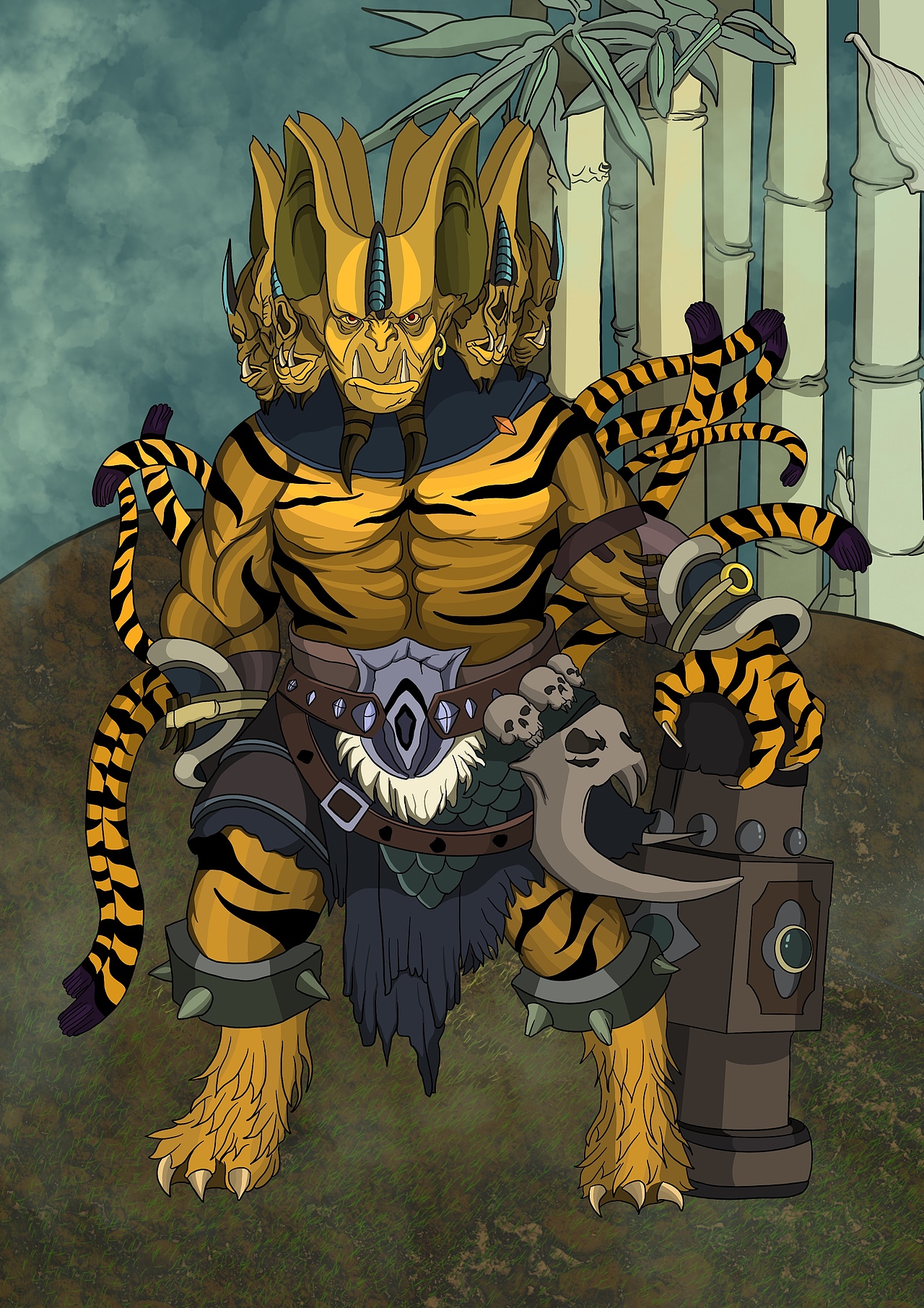 山海经十二祖巫天吴09