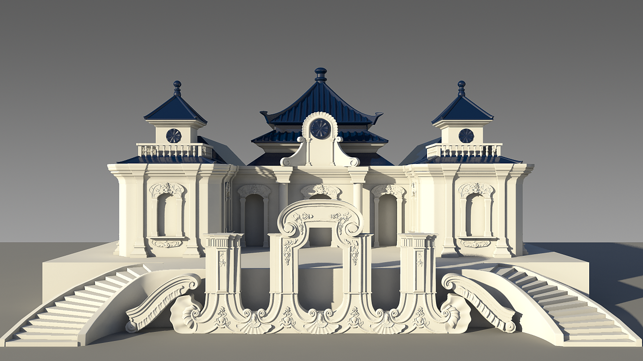 圆明园（图ZNjE1NDk2OA==） - 建筑/空间 - 站酷设计师小破而孩儿原创素材 - 站酷ZCOOL