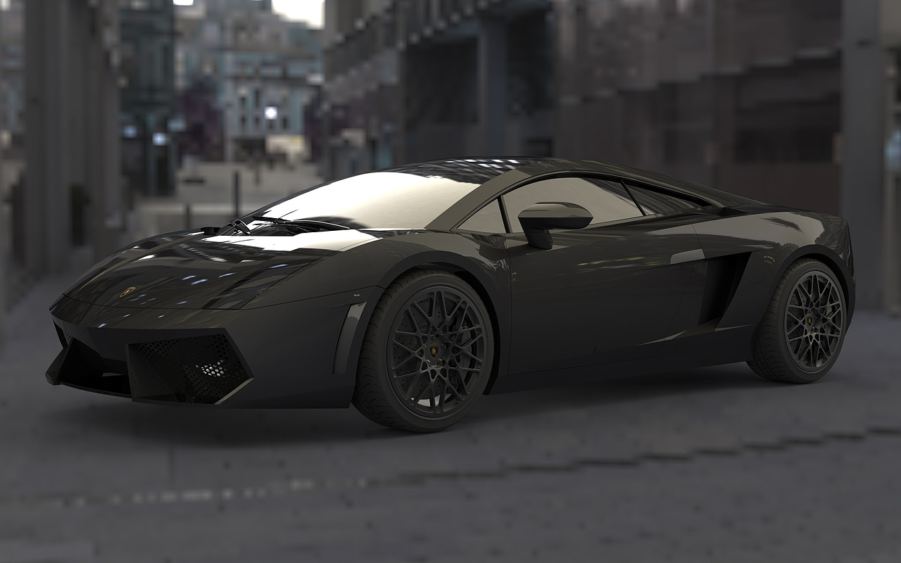 汽车----建模渲染练习