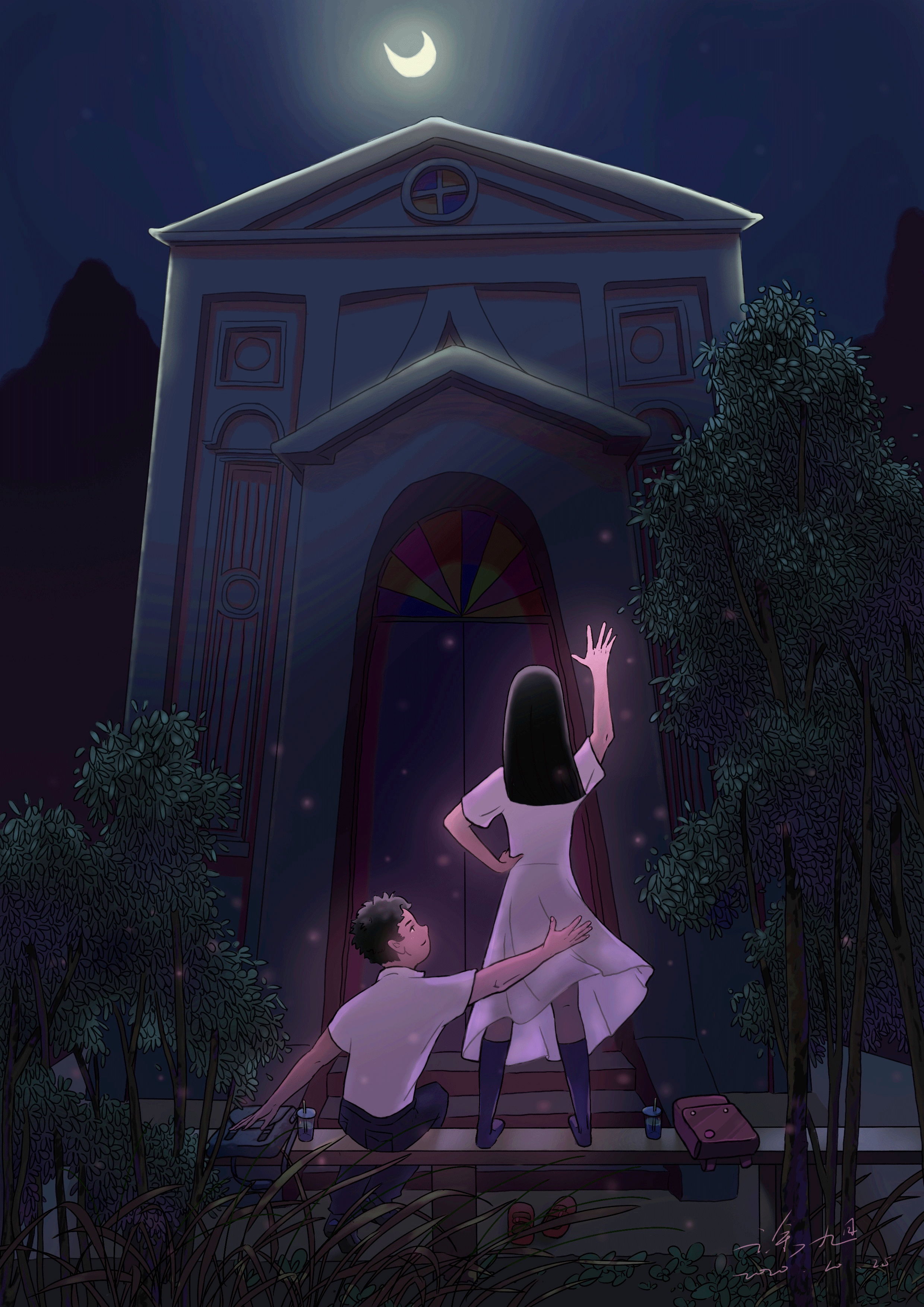 约定（图ZMjI5NjIxNTYw） - 绘本 - 站酷设计师徐上仙原创素材 - 站酷ZCOOL