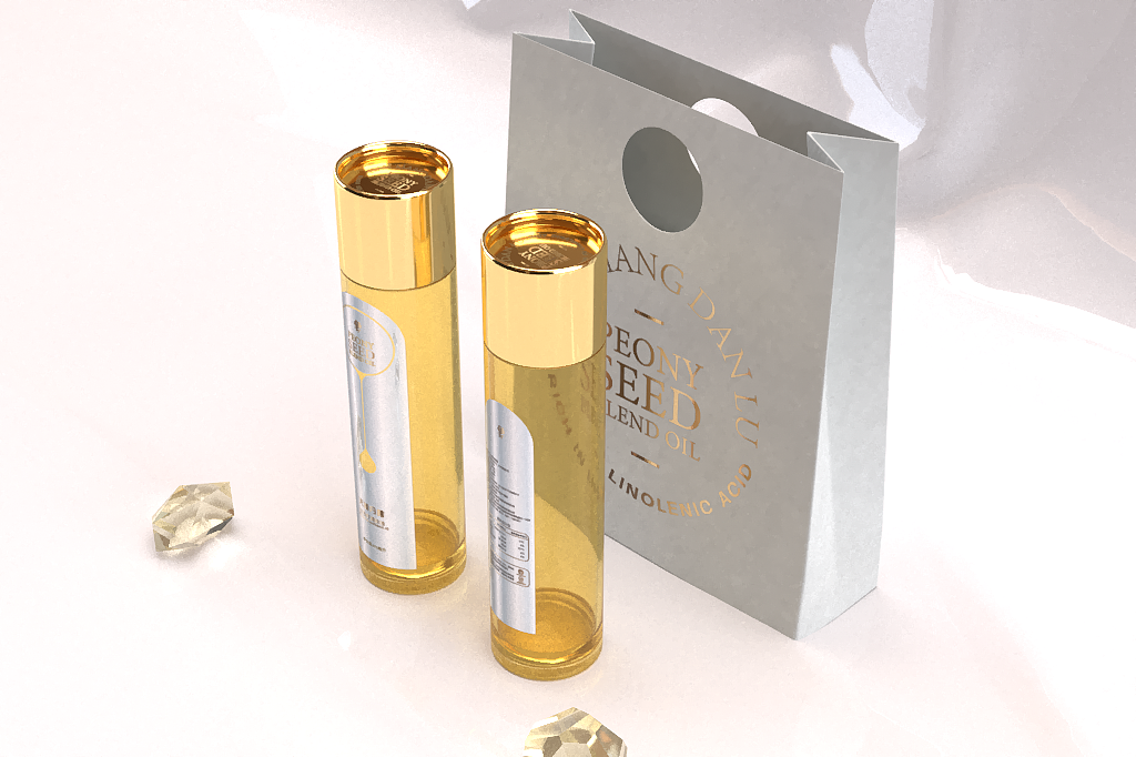 天香丹露牡丹籽油（图ZMTYwMTcwNTEy） - 包装 - 站酷设计师Ryan冯原创素材 - 站酷ZCOOL