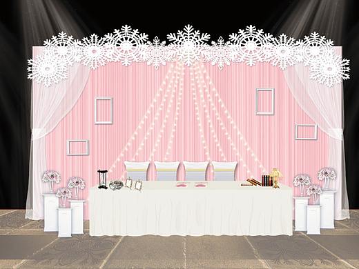 粉色雪弗板霜花签到区