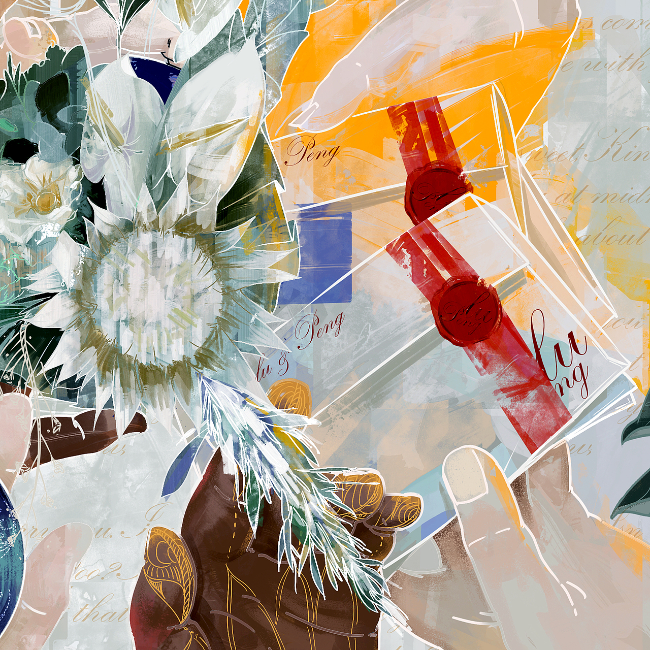 青春仿佛因你开始（图ZMTc4NTI2NjY4） - 创作习作 - 站酷设计师余卢原创素材 - 站酷ZCOOL