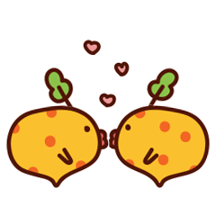 微信表情胖蛋萝卜