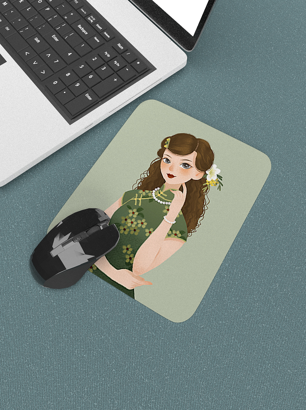 旗袍美人（图ZMjM5MzYwMzg4） - 创作习作 - 站酷设计师langhuan_lly原创素材 - 站酷ZCOOL