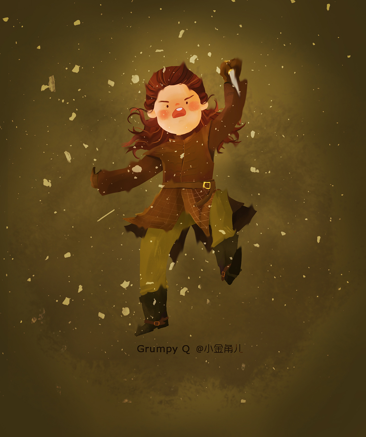 权利的游戏第八季权游二丫