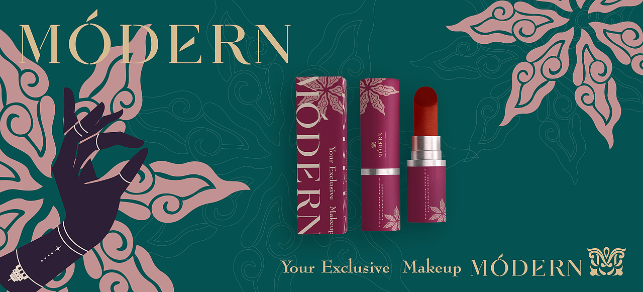 MODERN × 洪洞 | 专属于你的彩妆品牌（图ZMjY2MjkzOTk2） - 品牌 - 站酷设计师洪洞Hongdong原创素材 - 站酷ZCOOL