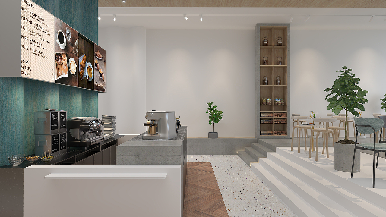 孤岛  咖啡 终端形象原创设计方案