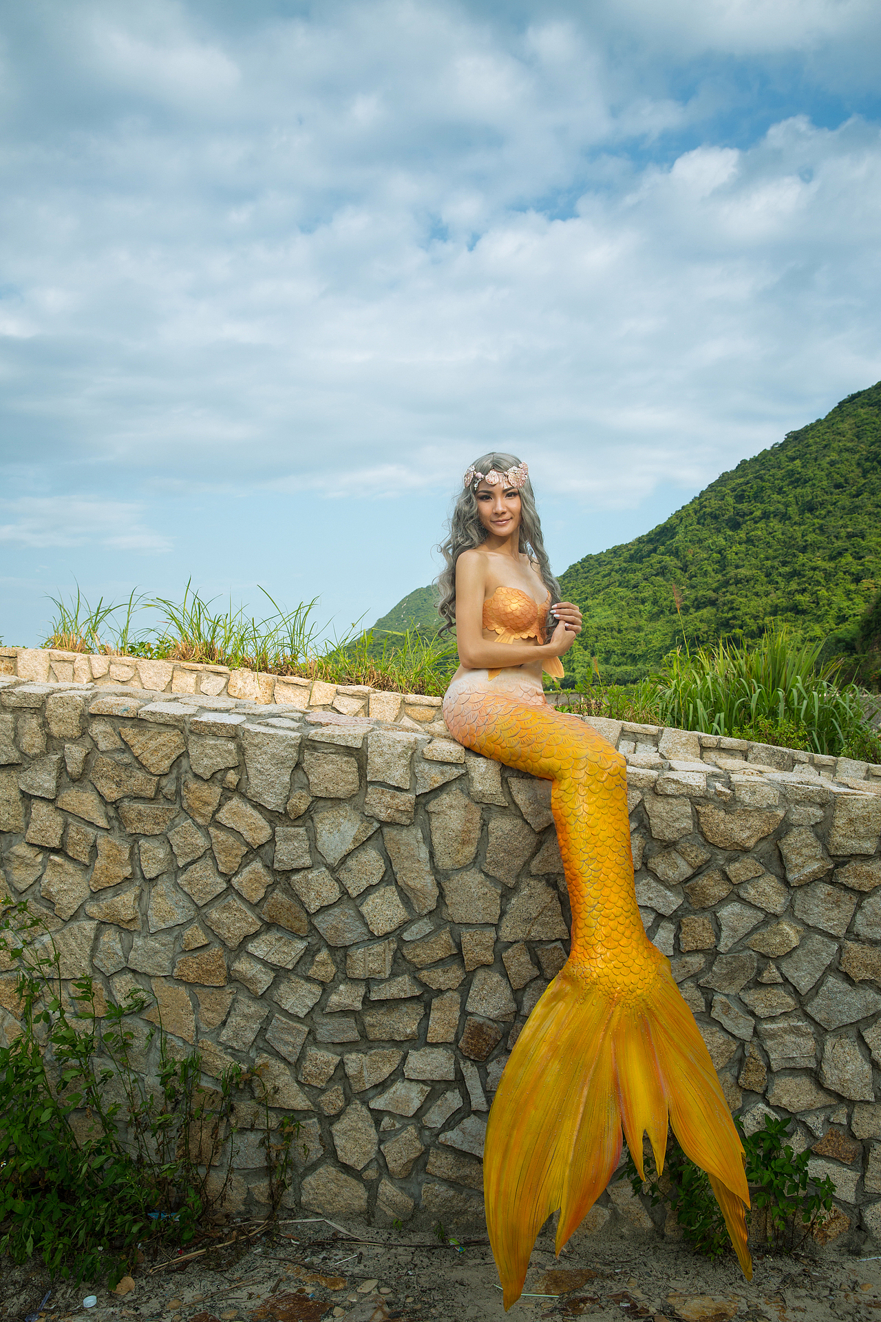 2016-我历时三年多的艺术美人鱼创作-作品欣赏。（图ZNTkyOTQ1NDg=） - 人像摄影 - 站酷设计师水下攝影師Dabing原创素材 - 站酷ZCOOL