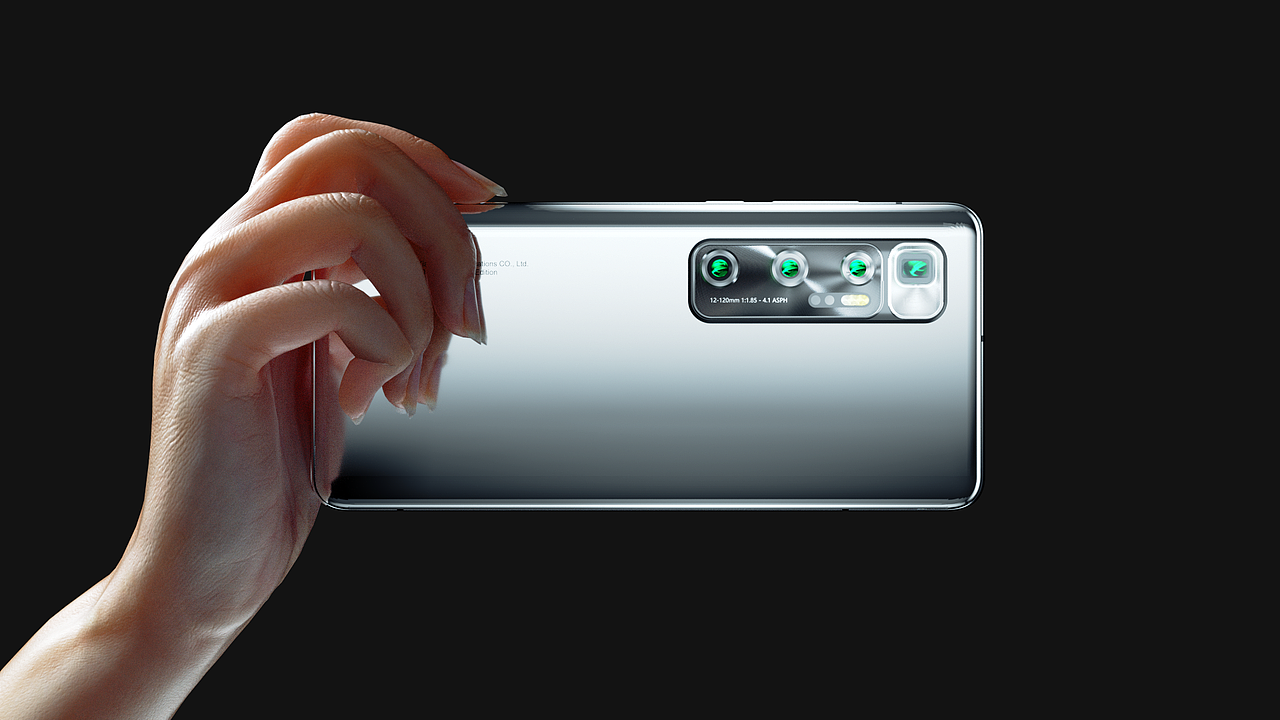 小米10至尊版三维渲染