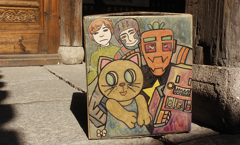 THE BOX（图ZMjM1MzIxNTI=） - 新锐潮流插画 - 站酷设计师joyida原创素材 - 站酷ZCOOL