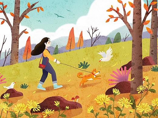 场景（个人主页-ZNDU0NDEzMzI=） - 儿童插画 - 站酷设计师熊猫爱磕糖原创素材 - 站酷ZCOOL