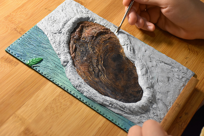 原创软陶书皮--猫头鹰（图ZNzAzMDc2NTY=） - 其他手工艺 - 站酷设计师大当家的魔法花园原创素材 - 站酷ZCOOL