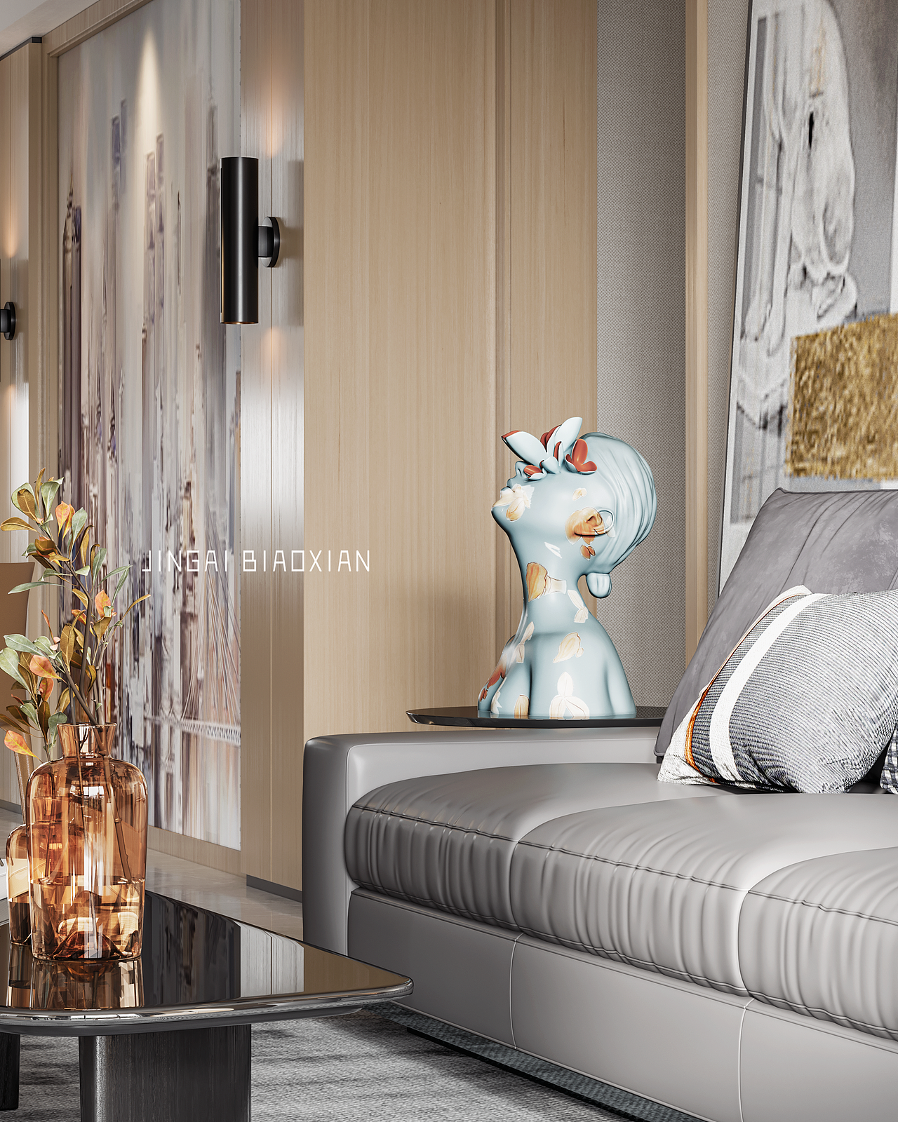 现代客厅（图ZMTg1MjE4MTY0） - 家装设计 - 站酷设计师CQY小毛驴原创素材 - 站酷ZCOOL