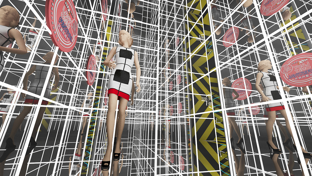 青岛万象城女性时尚空间（图ZMjYxMjA5OTM2） - 商业空间设计 - 站酷设计师红鳄鱼鱼原创素材 - 站酷ZCOOL