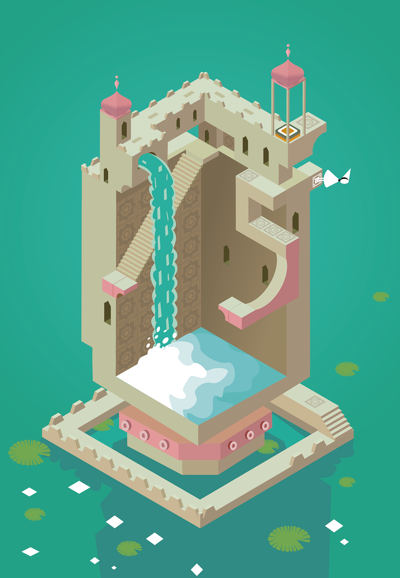 纪念碑谷2.5d练习