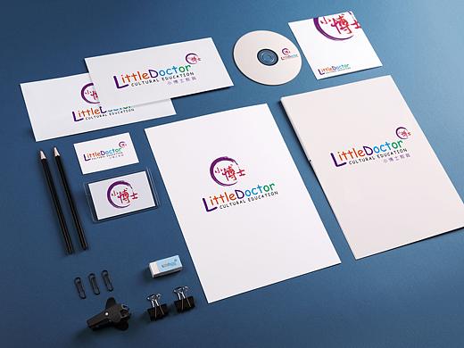 江门小博士教育logo效果展示