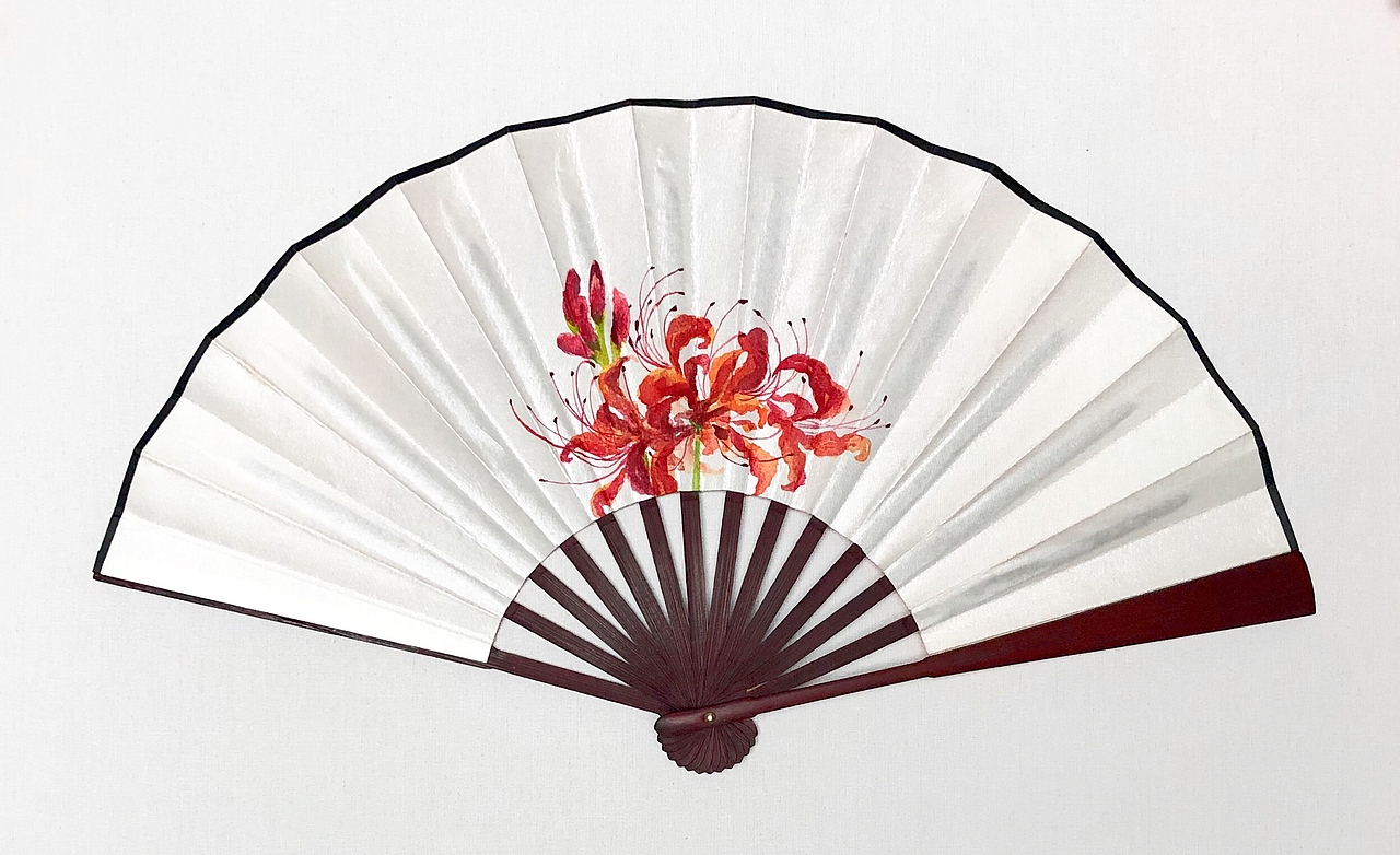 手绘折扇