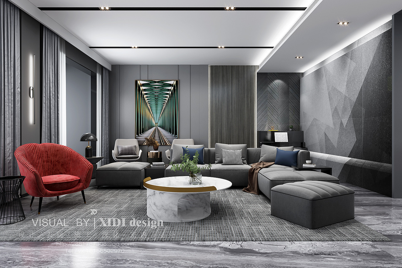 现代灰（图ZMTY3MDYzNjc2） - 家装设计 - 站酷设计师王婷婷XIDI原创素材 - 站酷ZCOOL