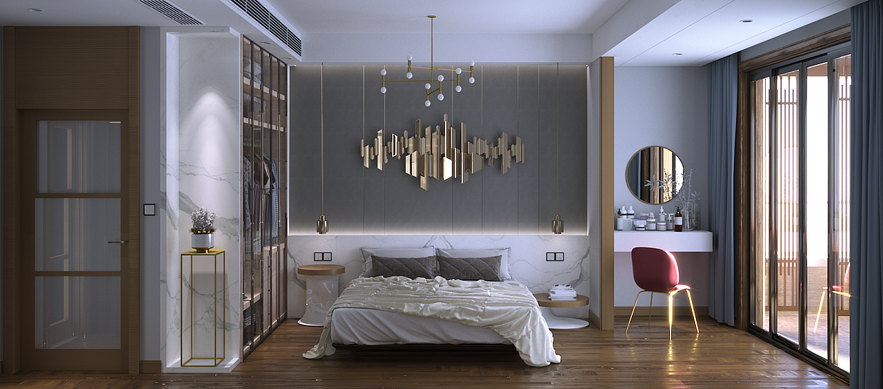 龙城 客厅、卧室 7月（图ZMTI2NDA3NTAw） - 家装设计 - 站酷设计师needmadbee原创素材 - 站酷ZCOOL