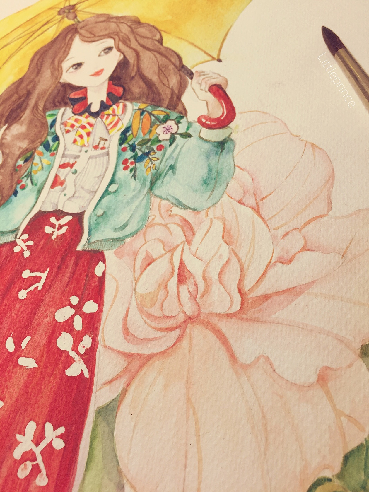 下雨天了怎么办，好想你（图ZMjk1MDc4ODQ=） - 创作习作 - 站酷设计师小王子514原创素材 - 站酷ZCOOL