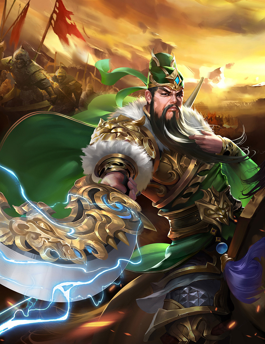 几张没用的三国风格插图